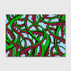 Холст прямоугольный Кракен Kraken, цвет: 3D-принт — фото 2