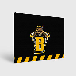 Холст прямоугольный BOSTON BRUINS, цвет: 3D-принт