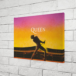 Холст прямоугольный Queen Freddie Mercury Z, цвет: 3D-принт — фото 2