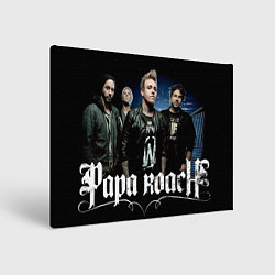 Картина прямоугольная Papa Roach band