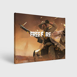 Картина прямоугольная FREE FIRE