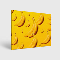 Холст прямоугольный Банановый рай, цвет: 3D-принт