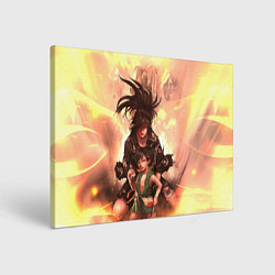 Холст прямоугольный Хяккимару Такебо Дороро Z, цвет: 3D-принт