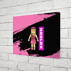 Холст прямоугольный BARBIE ROBLOX РОБЛОКС Z, цвет: 3D-принт — фото 2