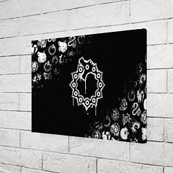 Холст прямоугольный 7 СМЕРТНЫХ ГРЕХОВ МЕЛОДИАС СИМВОЛ ДРАКОН, цвет: 3D-принт — фото 2