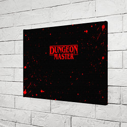 Холст прямоугольный DUNGEON MASTER BLOOD ГАЧИМУЧИ, цвет: 3D-принт — фото 2