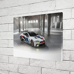 Холст прямоугольный BMW Motorsport Mission 8, цвет: 3D-принт — фото 2