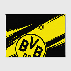 Холст прямоугольный BORUSSIA BVB 09 LOGO, цвет: 3D-принт — фото 2