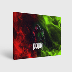 Холст прямоугольный Doomguy Doom, цвет: 3D-принт