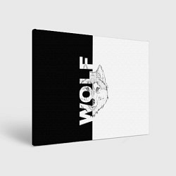 Картина прямоугольная WOLF Волк