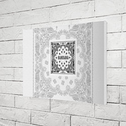 Холст прямоугольный Big Baby Tape x Kizaru BANDANA Бандана Кизару Тейп, цвет: 3D-принт — фото 2