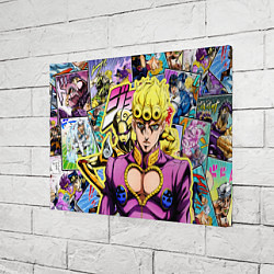 Холст прямоугольный JoJos Bizarre Adventure - Джорно Джованна, цвет: 3D-принт — фото 2