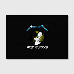 Холст прямоугольный Kill Em All - Metallica, цвет: 3D-принт — фото 2