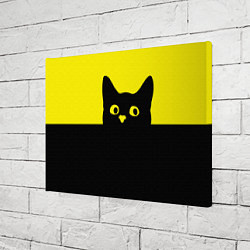 Холст прямоугольный Котик голова кота, цвет: 3D-принт — фото 2