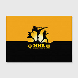 Холст прямоугольный ММА Mixed Martial Arts, цвет: 3D-принт — фото 2