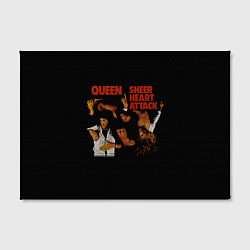 Холст прямоугольный Sheer Heart Attack - Queen, цвет: 3D-принт — фото 2
