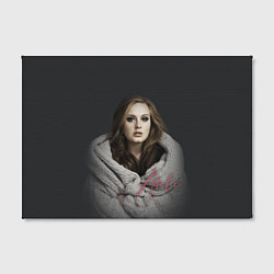 Холст прямоугольный Фото Адель, цвет: 3D-принт — фото 2