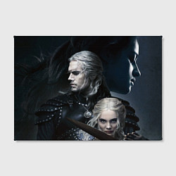Холст прямоугольный THE WITCHER 2 SEASON, цвет: 3D-принт — фото 2