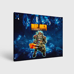 Картина прямоугольная Deep Rock Galactic Gunner