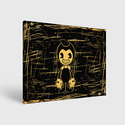 Холст прямоугольный Bendy and the ink machine - Бенди, цвет: 3D-принт