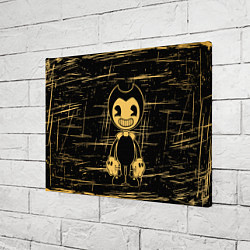 Холст прямоугольный Bendy and the ink machine - Бенди, цвет: 3D-принт — фото 2