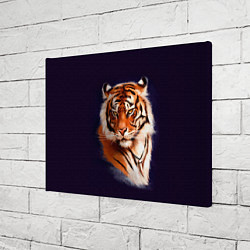 Холст прямоугольный Грозный Тигр Символ 2022 Года Tiger Beast, цвет: 3D-принт — фото 2