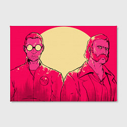 Холст прямоугольный Диско арт, цвет: 3D-принт — фото 2