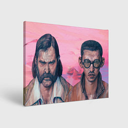 Холст прямоугольный Kim and Harry, цвет: 3D-принт