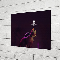 Холст прямоугольный Stray Боевой котик, цвет: 3D-принт — фото 2