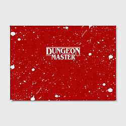 Холст прямоугольный DUNGEON MASTER BLOOD ГАЧИМУЧИ КРАСНЫЙ, цвет: 3D-принт — фото 2