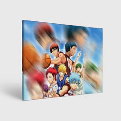 Картина прямоугольная KUROKO BASKETBALL КОМАНДА