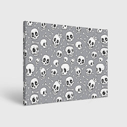 Картина прямоугольная Skulls & bones