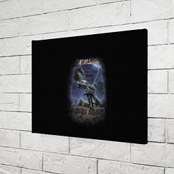 Холст прямоугольный Metallica - thrash metal! Hard rock!, цвет: 3D-принт — фото 2