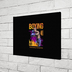 Холст прямоугольный BOXING - Бокс, цвет: 3D-принт — фото 2