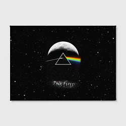 Холст прямоугольный PINK FLOYD LOGO ПИНК ФЛОЙД ЗВЕЗДЫ, цвет: 3D-принт — фото 2