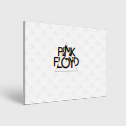 Картина прямоугольная PINK FLOYD LOGO ПИНК ФЛОЙД ГЛИТЧ