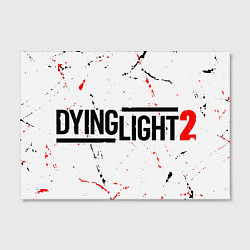 Холст прямоугольный DYING LIGHT 2 Stay Human, цвет: 3D-принт — фото 2