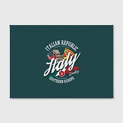 Холст прямоугольный Italy Италия, цвет: 3D-принт — фото 2