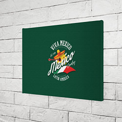 Холст прямоугольный Мексика Mexico, цвет: 3D-принт — фото 2