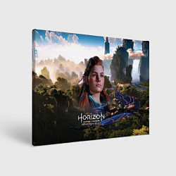 Холст прямоугольный Aloy Horizon Forbidden West game, цвет: 3D-принт