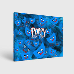 Картина прямоугольная Poppy Playtime Pattern background