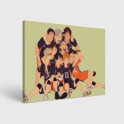 Картина прямоугольная Team Haikyuu!!