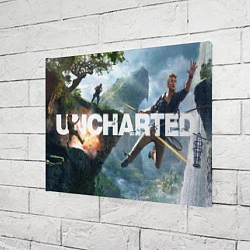 Холст прямоугольный Uncharted 4 A Thiefs End, цвет: 3D-принт — фото 2