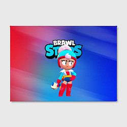 Холст прямоугольный BrawlStars Janet Джанет, цвет: 3D-принт — фото 2