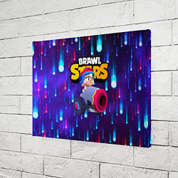 Холст прямоугольный Bonny brawlstars Бонни, цвет: 3D-принт — фото 2