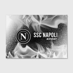 Холст прямоугольный SSC NAPOLI Sport Огонь, цвет: 3D-принт — фото 2