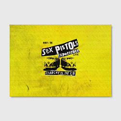 Холст прямоугольный Sex Pistols experience LIVE, цвет: 3D-принт — фото 2