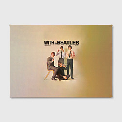 Холст прямоугольный With The Beatles, цвет: 3D-принт — фото 2
