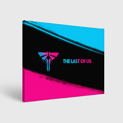 Холст прямоугольный The Last Of Us Neon Gradient FS, цвет: 3D-принт