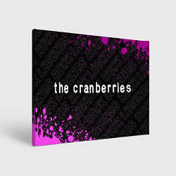 Холст прямоугольный The Cranberries Rock Legends, цвет: 3D-принт